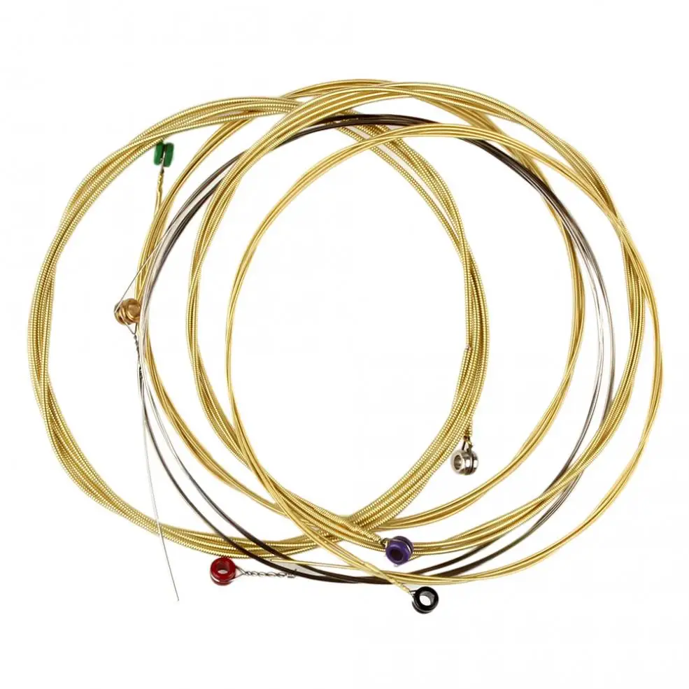 Orphee tx6306шт/набор Акустических Гитарных Струн 011 052 дюйма высокоуглеродистой стали