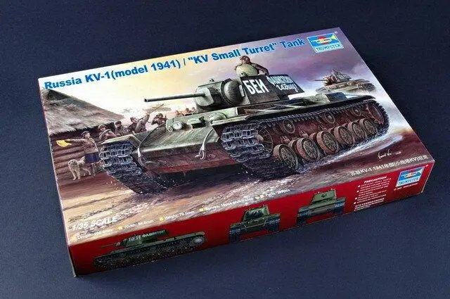 

Trumpeter 00356 1/35 Russian KV-1(model 1941)tank model kit