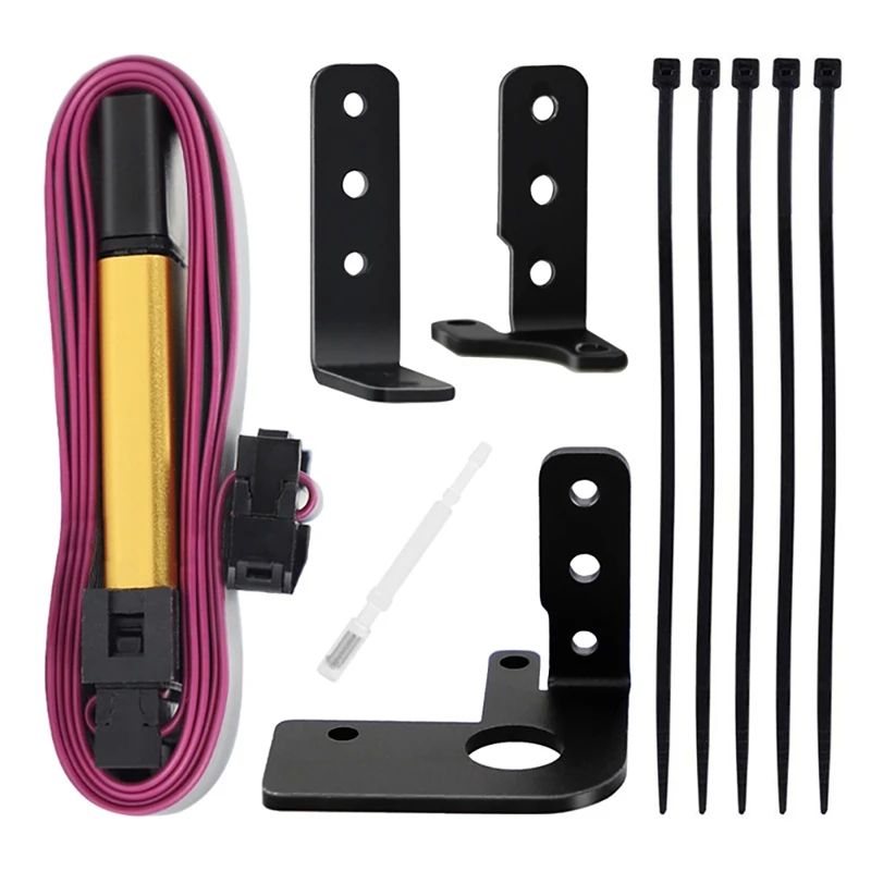 

3D Printer Accessories Automatic Bed Driver-Free Sensor Kit with Sensor Bracket Compatible with Most Printers