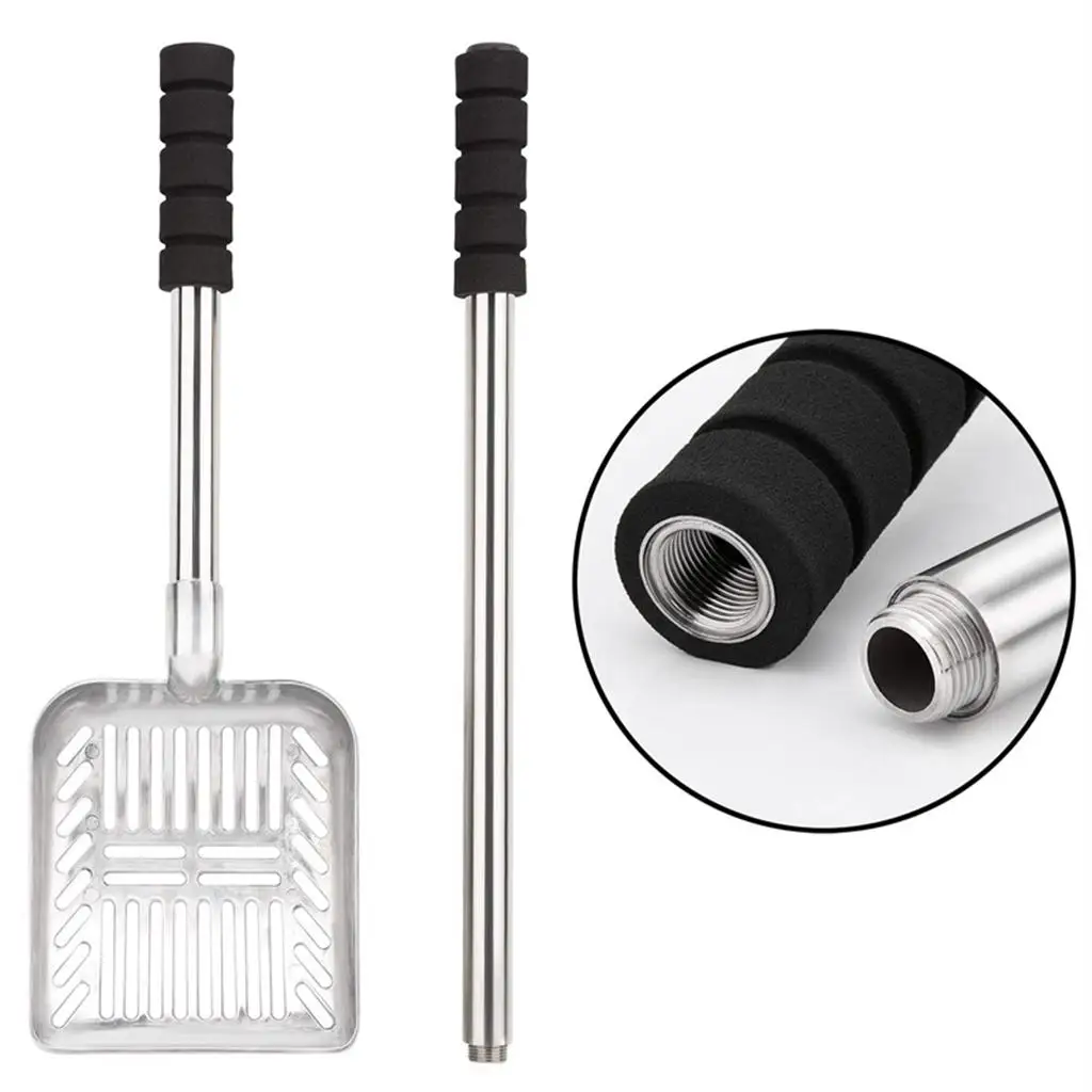 

Cat Litter Shovel Cleaner Tool Durable Long Handle Sifter Flexible for Cat Supplies