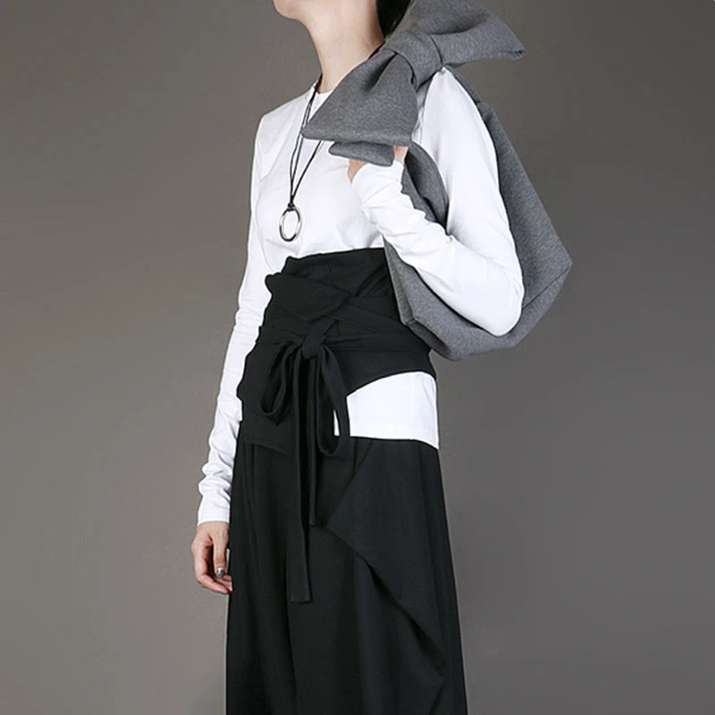 CHICEVER korean solid patchwork bowknot Women's bag Oversized Loose big Clothing accessories Female bags 2020 Fashion New