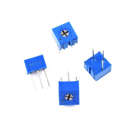 

10pcs 3362P 101 201 501 102 202 502 103 203 503 104 204 504 105 Trimpo Trimmer Potentiometer 3362 500R 1K 2K 5K 10K 20K 50K 100K