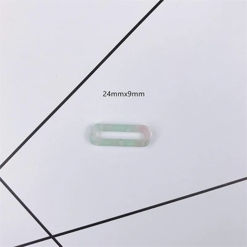 10 шт./лот креативные овальные коннекторы с уксусной кислотой для