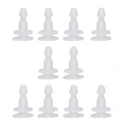 10 шт. передний и задний белый клипса для Nissan патруль GU Y61 Navara D22 01553-02903 автомобильные аксессуары из АБС-пластика