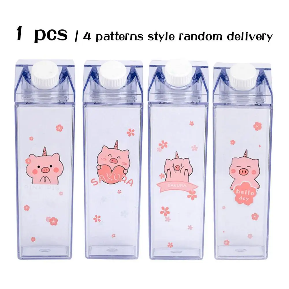 1 шт. портативная коробка для молока бутылки воды милая мультяшная свинья Сакура