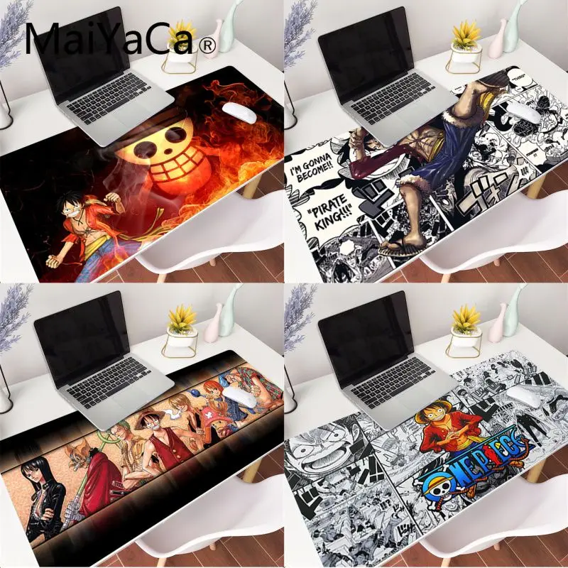 

MaiYaCa Cool New Anime Luffy Office Mice Gamer Soft Mouse Pad Gaming Mouse Pad Large Deak Mat 700x300mm for overwatch/cs go