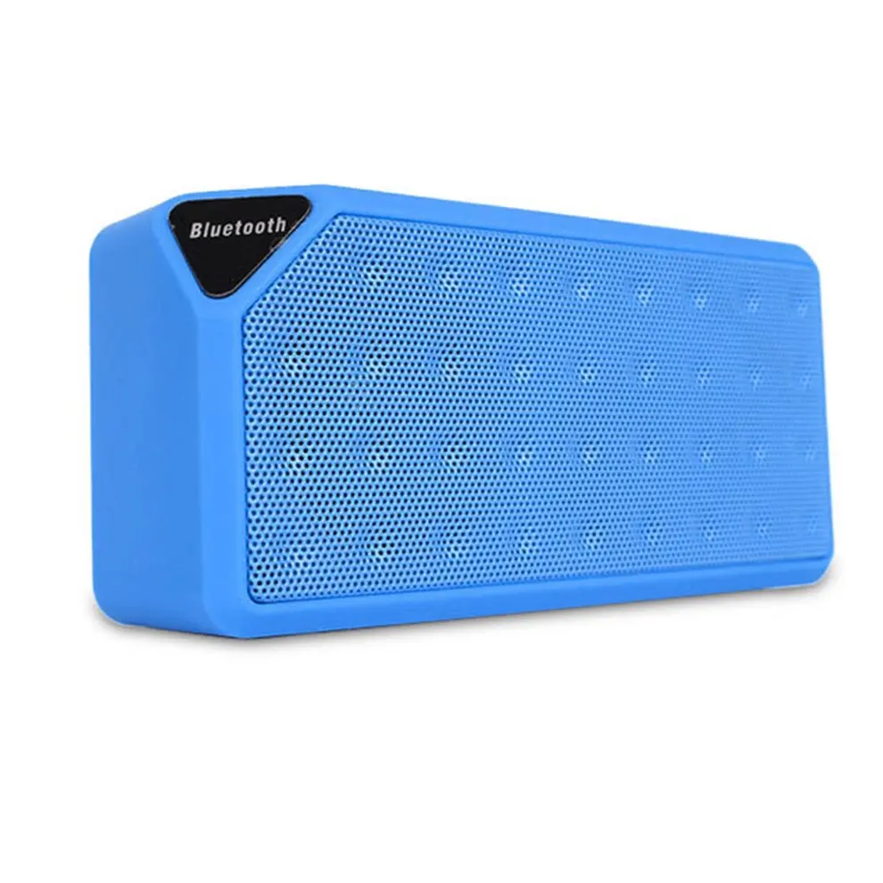 2015 New Mini X3 Bluetooth Speaker Portable Wireless Handsfree TF FM Radio Built in Mic MP3 Subwoofer with Detachable Battery |
