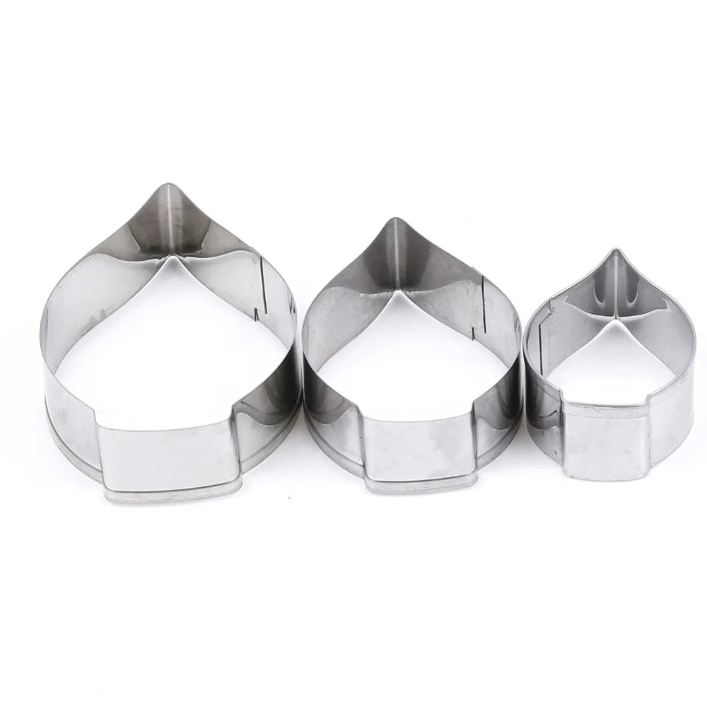 3 шт./компл. Calla металлическая форма для печенья в виде цветка лилии помадки торта