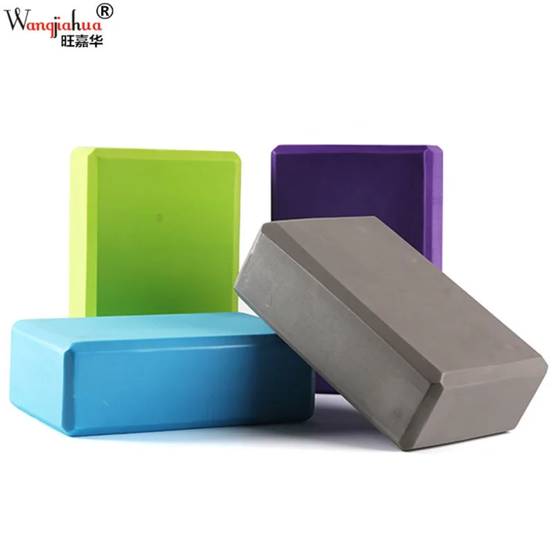 

2PCS EVA Yoga Block Foam Brick Stretching Aid Gym Pilates For Exercise Fitness Shaping Health Training Yoga Bolster Pillow