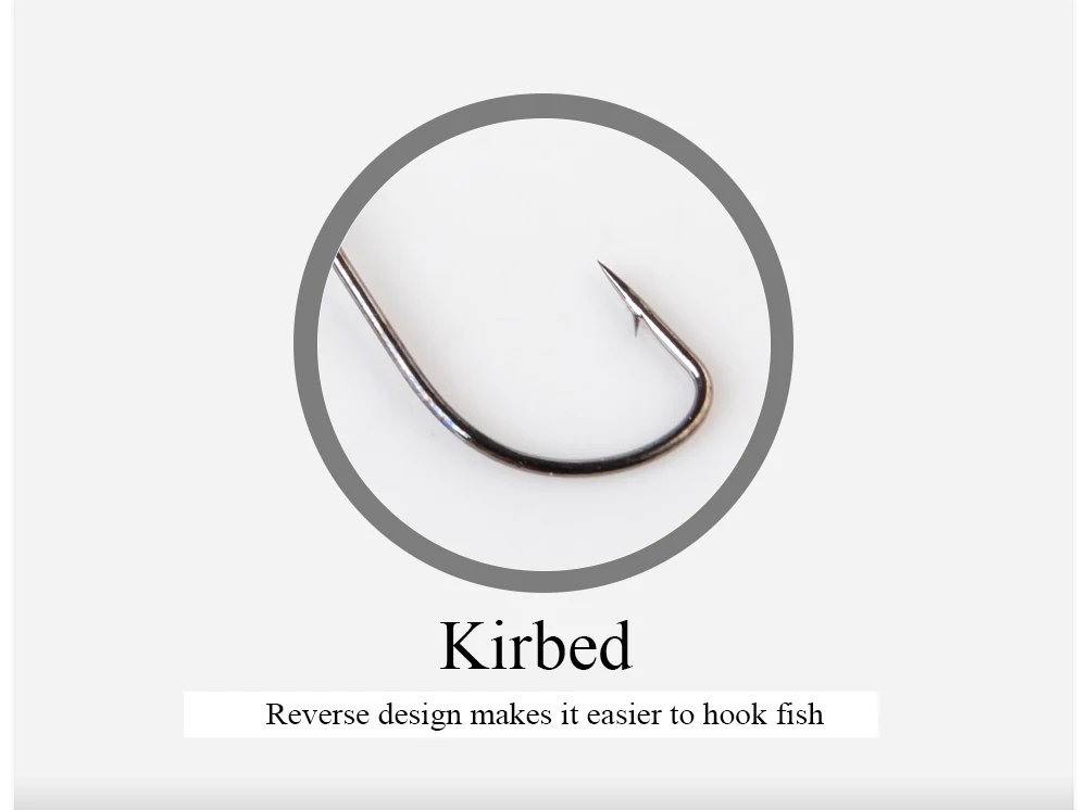 FTK-011 High Carbon Steel Fishing Hook With Ring 7.5-15mm Barbed Single Carp Feeder With Eyes