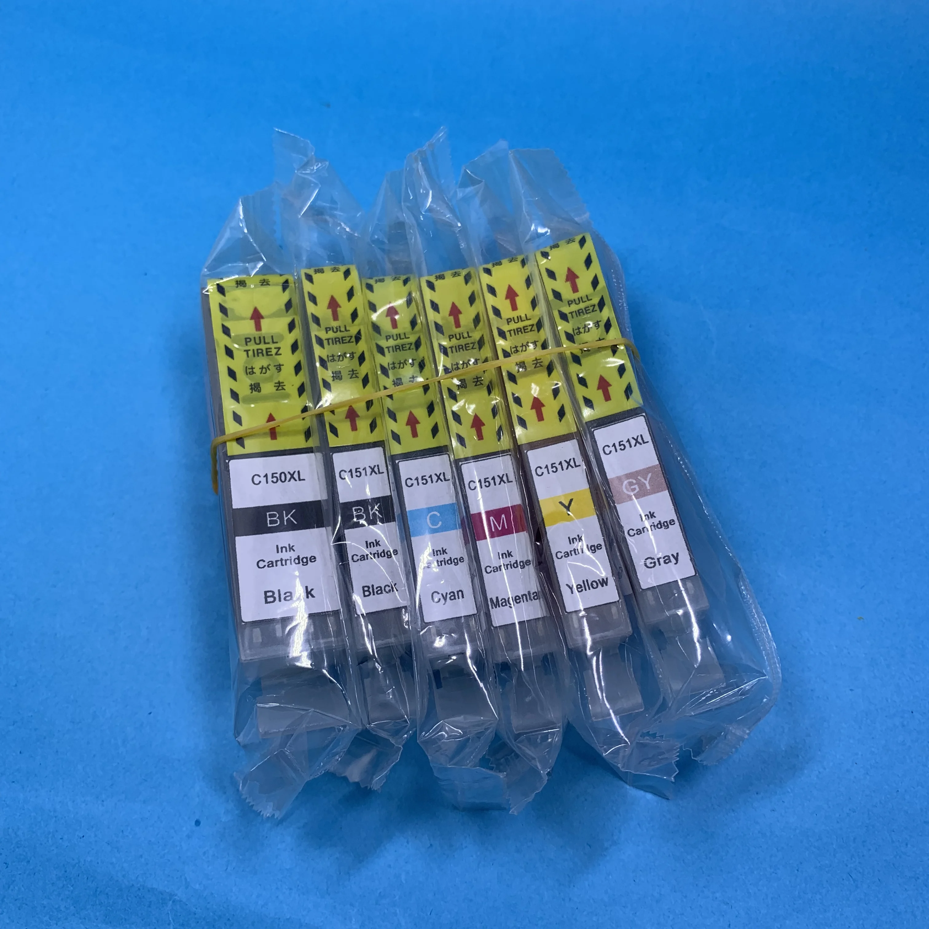 YOTAT 6 шт. совместимый чернильный картридж PGI150 PGI 150 CLI 151 для Canon PIXMA MG6310 MG7110 iP8710 MG7510