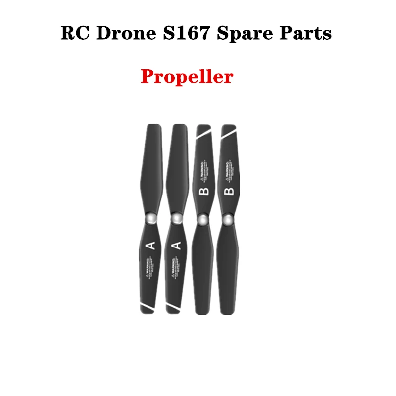 Оригинальные радиоуправляемые дроны S167 Лопасти пропеллера аксессуары для