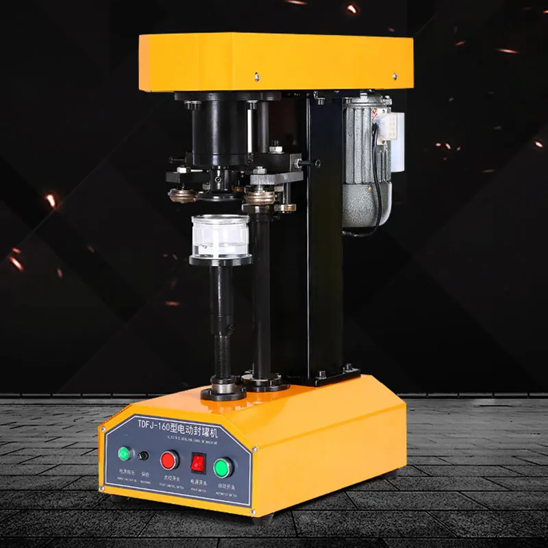 

Automatic can plastic can sealing machine aluminum can sealing machine snack dried fruit paper can tin can capping machine