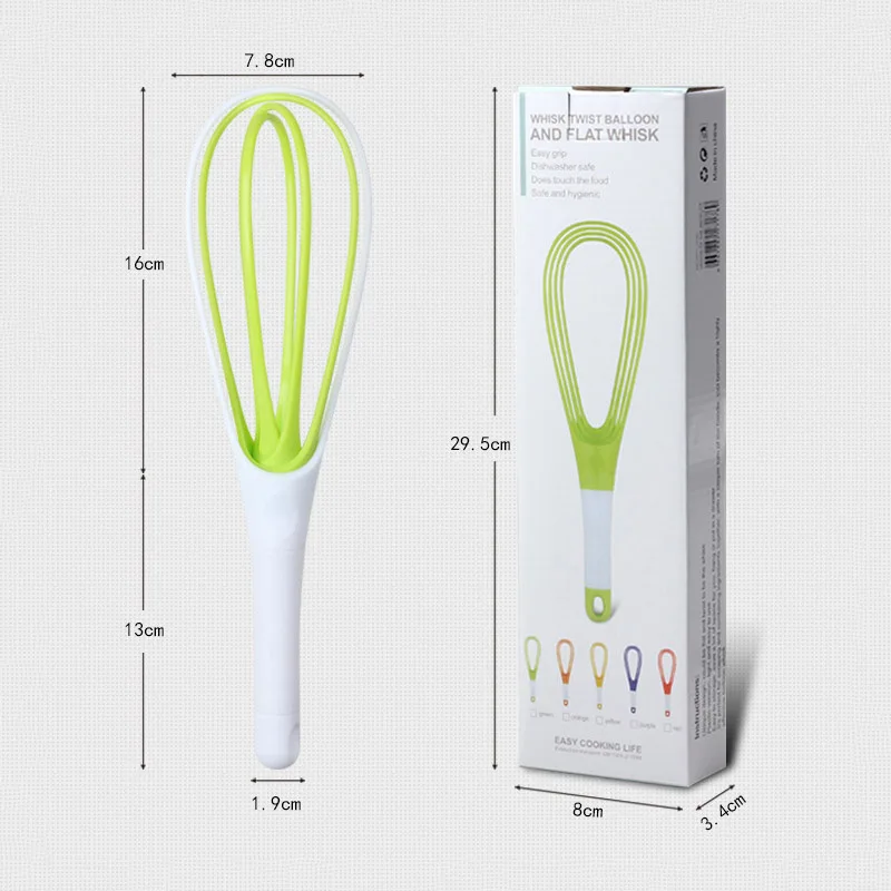 Роторный Ручной взбиватель для яиц Многофункциональный миксер мешалка крема