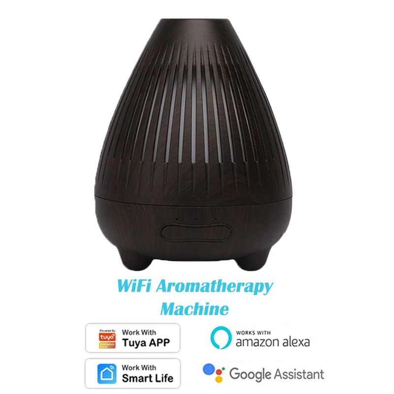 

Wireless Wifi Smart Essential Oil Diffuser Air Humidifier Timer Home Automation Work with Tuya Alexa Google Home Voice Control