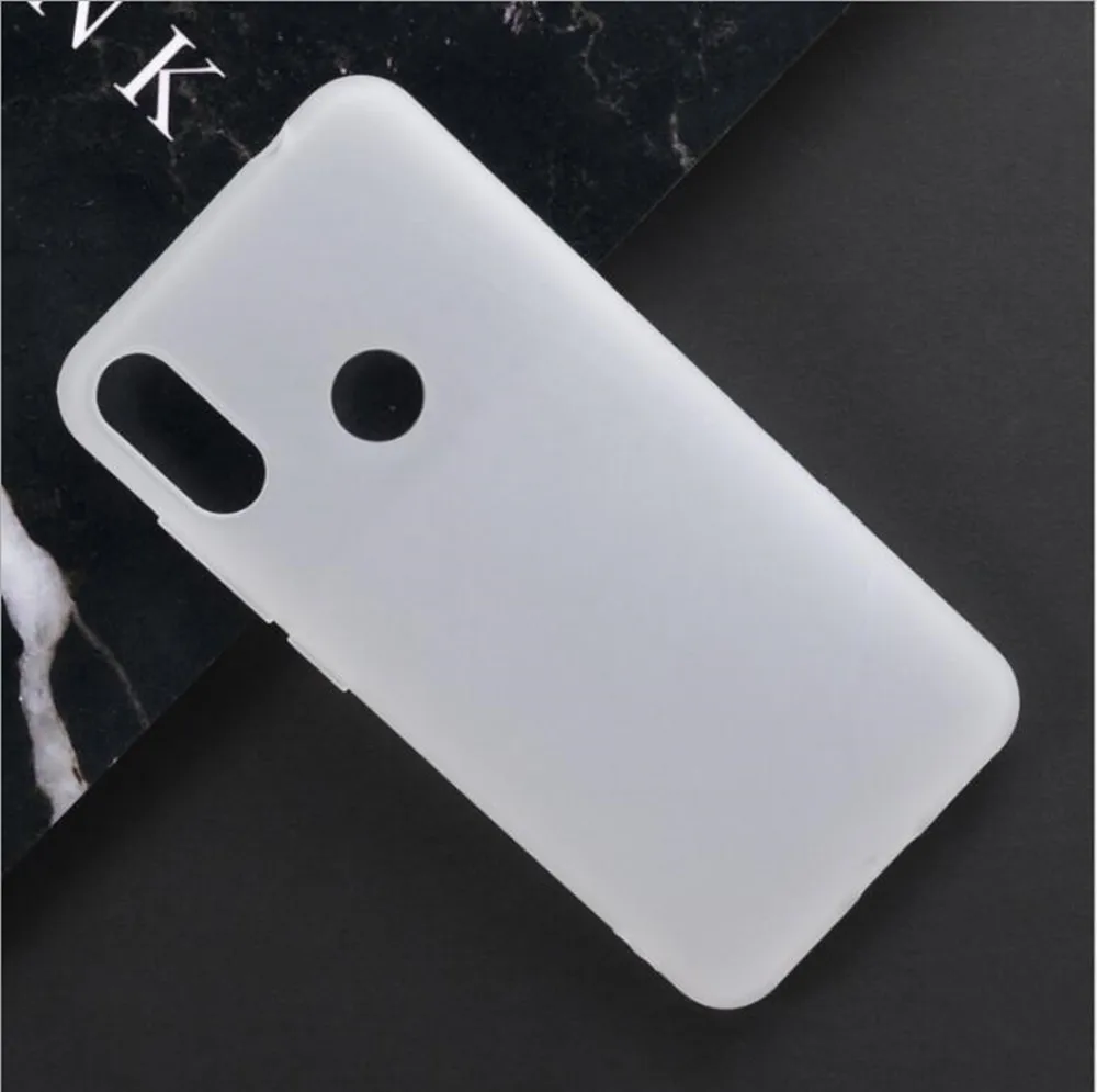 Противоударный чехол для Oukitel C16 Pro мягкий из ТПУ противоскользящий силиконовый