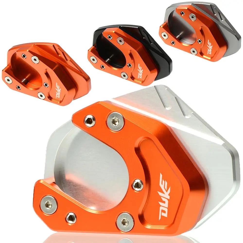 

FOR 125 200 390 690 DUKE CNC Side Stand Kickstand Support Plate Foot Pads Stands RC125 200 390 690 Enduro SMC 990 Adventure