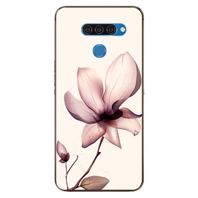 Для LG Q60 чехол роскошный чехол из ТПУ и силикона чехол s для LG K50 Телефон задняя крышка для LG Q 60 Funda Coque для LG V50/V50 ThinQ - Цвет: 12