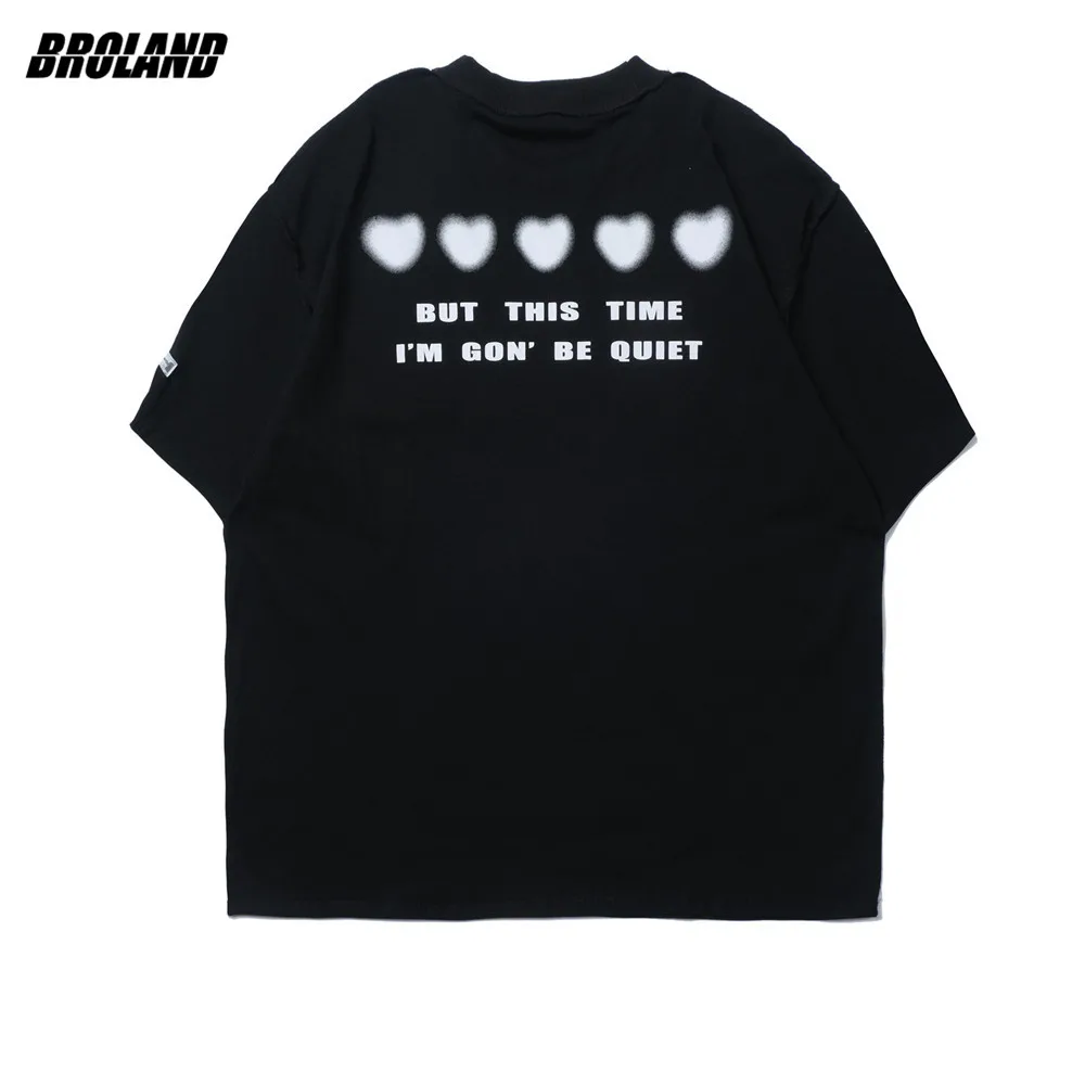 

Men's T-shirt 2021 New Summer Short Sleeve Printed Tee Hip Hop Oversized Cotton Casual Harajuku Streetwear Top Tshirts Clothing