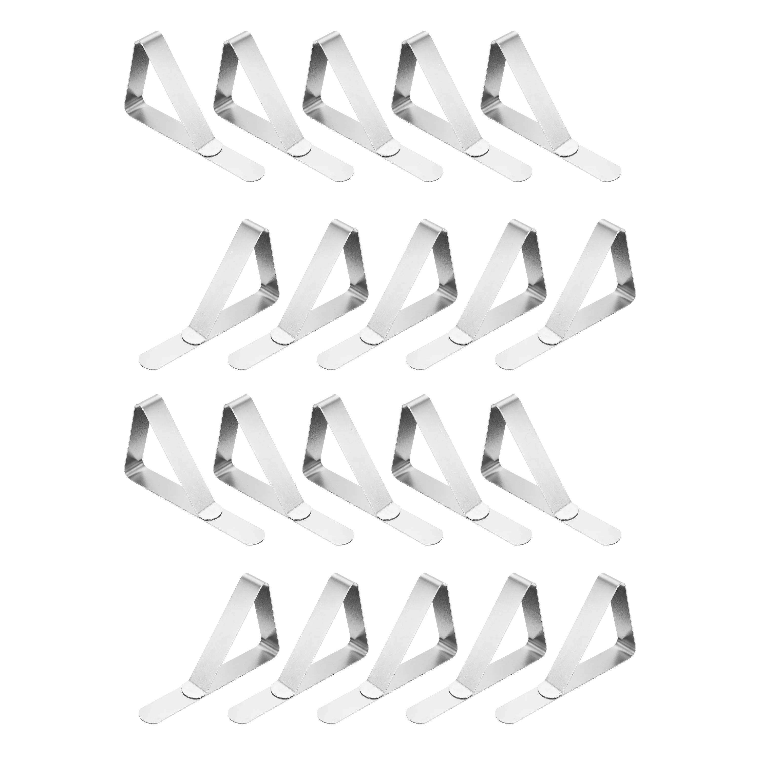 20 шт./набор зажимы для стола из нержавеющей стали | Дом и сад