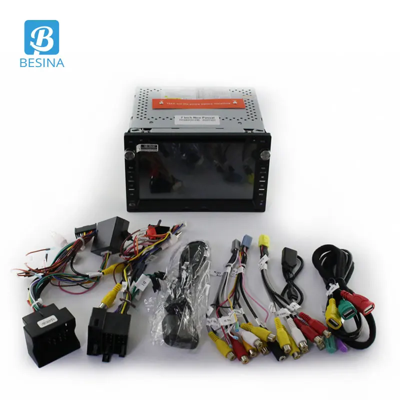 Besina Android 10 2 din автомобильный DVD GPS радио плеер для Volkswagen PASSAT B5 MK5 Гольф транспортер