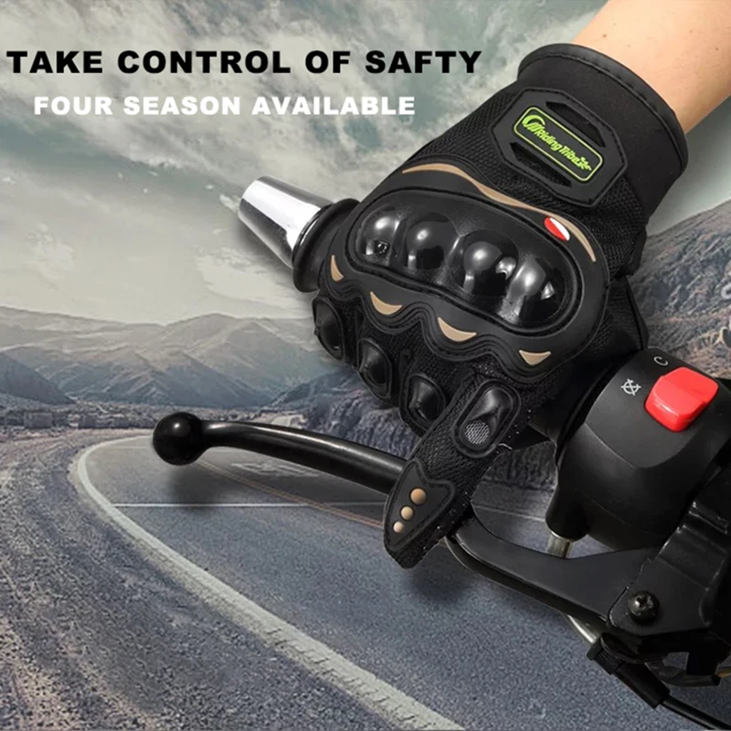 Probiker мотоциклетные защитные перчатки для мотогонок защита из углеродного