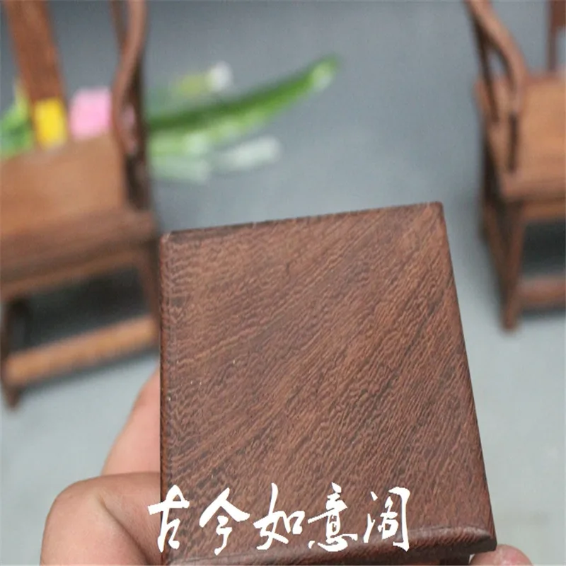 Китайский резное палисандровое дерево модель мебели миниатюрный деревянная