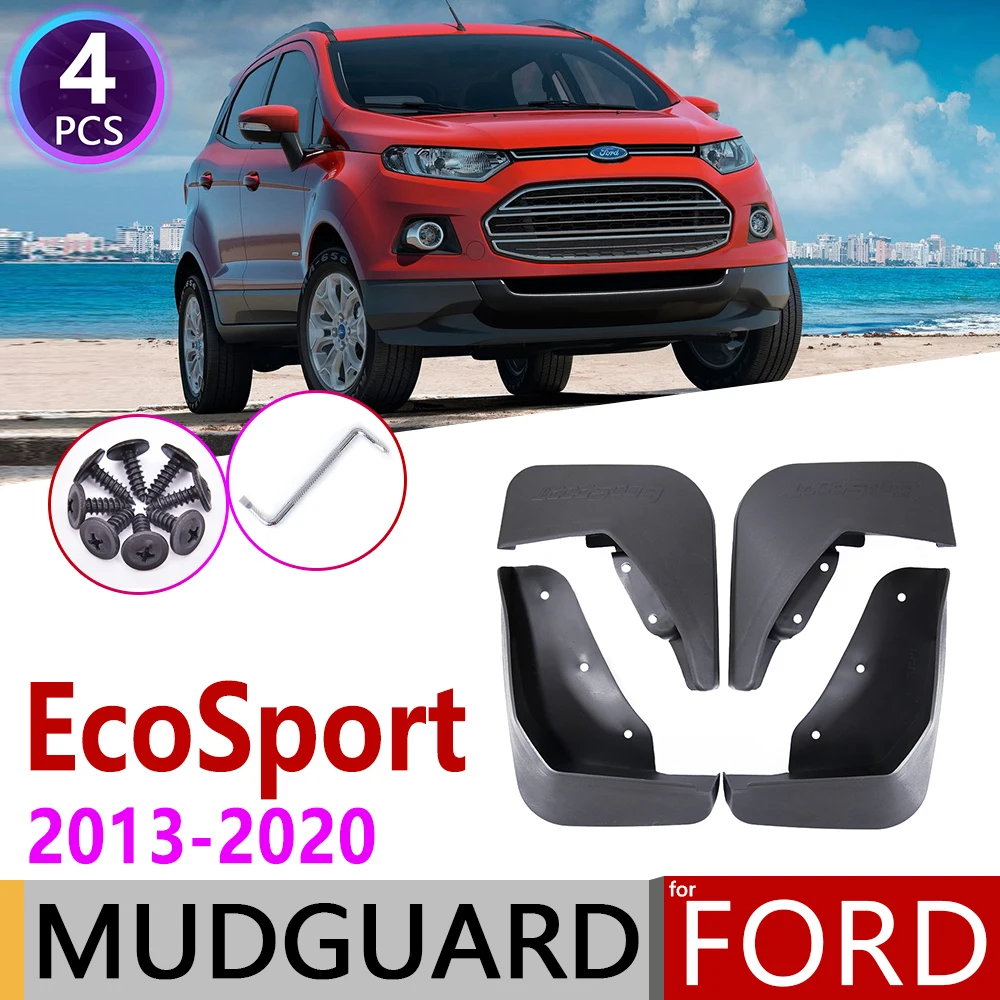 Брызговик автомобиля для Ford Ecosport 2 MK2 2013 ~ 2020 Брызговики аксессуары 2014 2015 2016 2017 2018