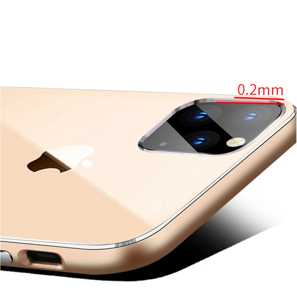Прозрачный мягкий чехол из ТПУ с кронштейном для iPhone 11 Pro Max двухслойная жесткая