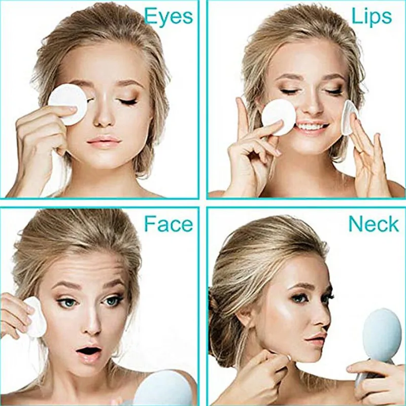 

12pcs Reusable Cotton Pads Washable Makeup Remover Pad Soft Face Skin Cleaner Facial Cleaning Beauty Tool for Women Beauty Pads