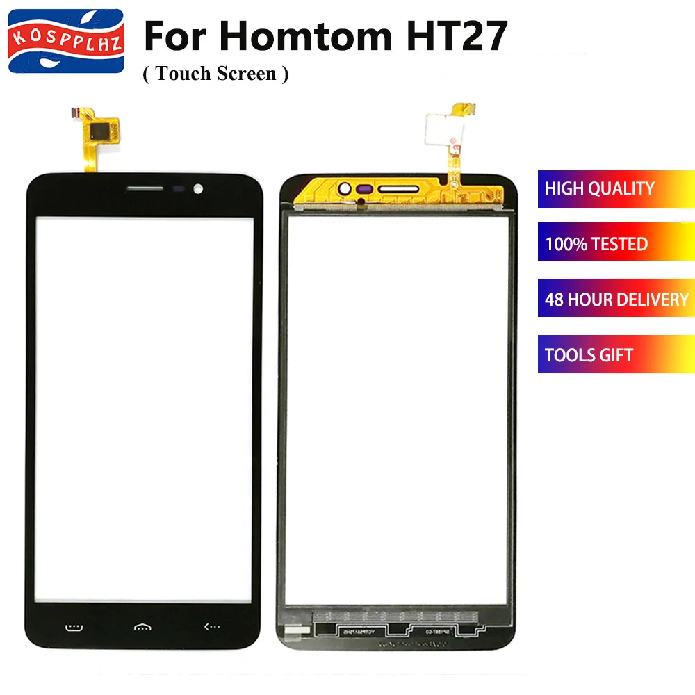 5 "Новый тачскриновый планшетный компьютер от Экран для Homtom HT27 сенсорный Сенсор