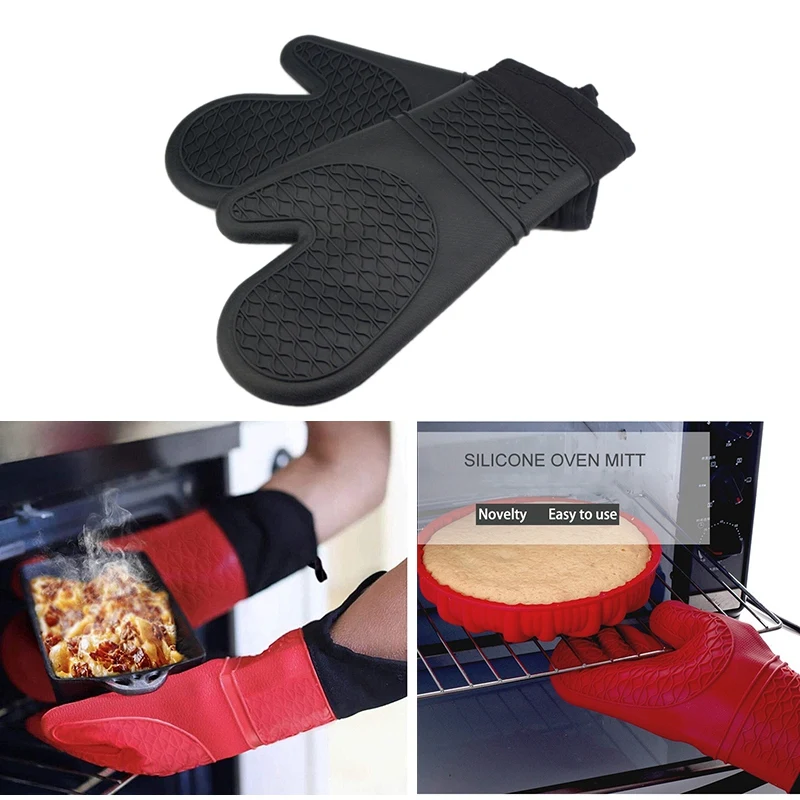 Комплект из 2 предметов набор силиконовых Прихватки Профессиональный прихватка