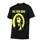 Мужская футболка Gunsnroses Kill Your Idols Rock Band с аниме, футболка большого размера, женские футболки