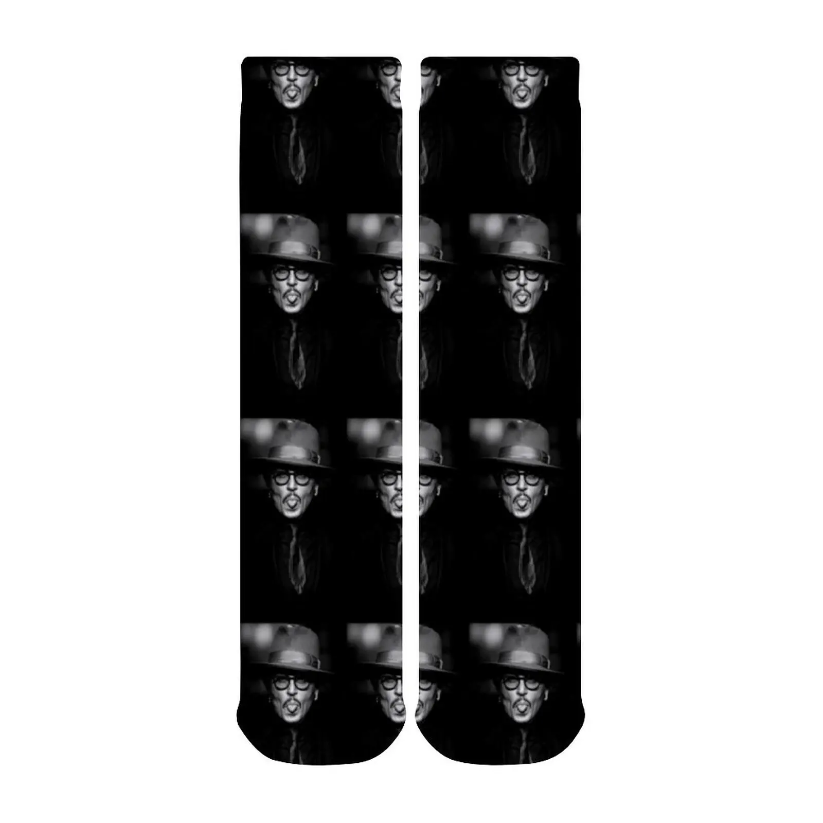 

Johnny Depp Socks Large Chemical Fiber Durable Stockings Design Childrens Anti Sweat Workout Socks