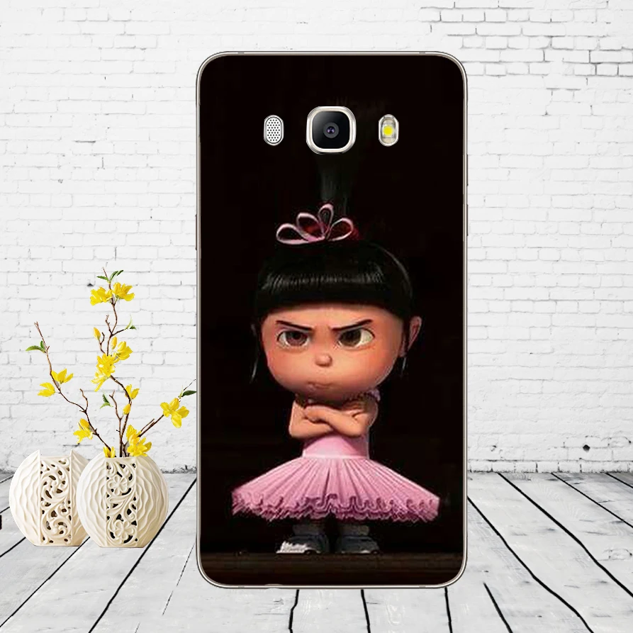 48DDMinion мой Единорог Агнес модные, мягкие, силиконовые чехол для Samsung Galaxy A3 a5 A6 A8 j3 j5 j7
