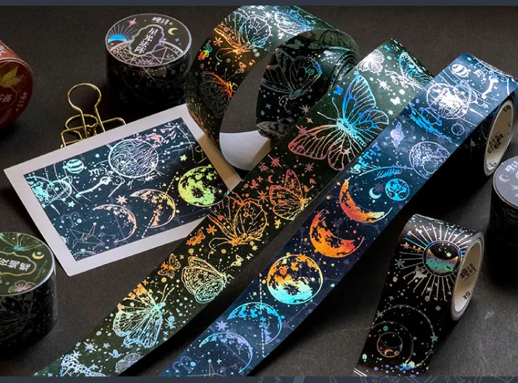 30 мм * 3 м кавайная милая лента со звездами луной Васи наклейки Скрапбукинг