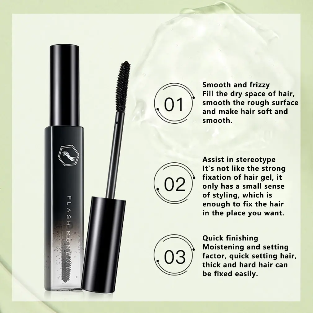 Палочка для финишной обработки сломанных волос гладкая не жирная пушистые