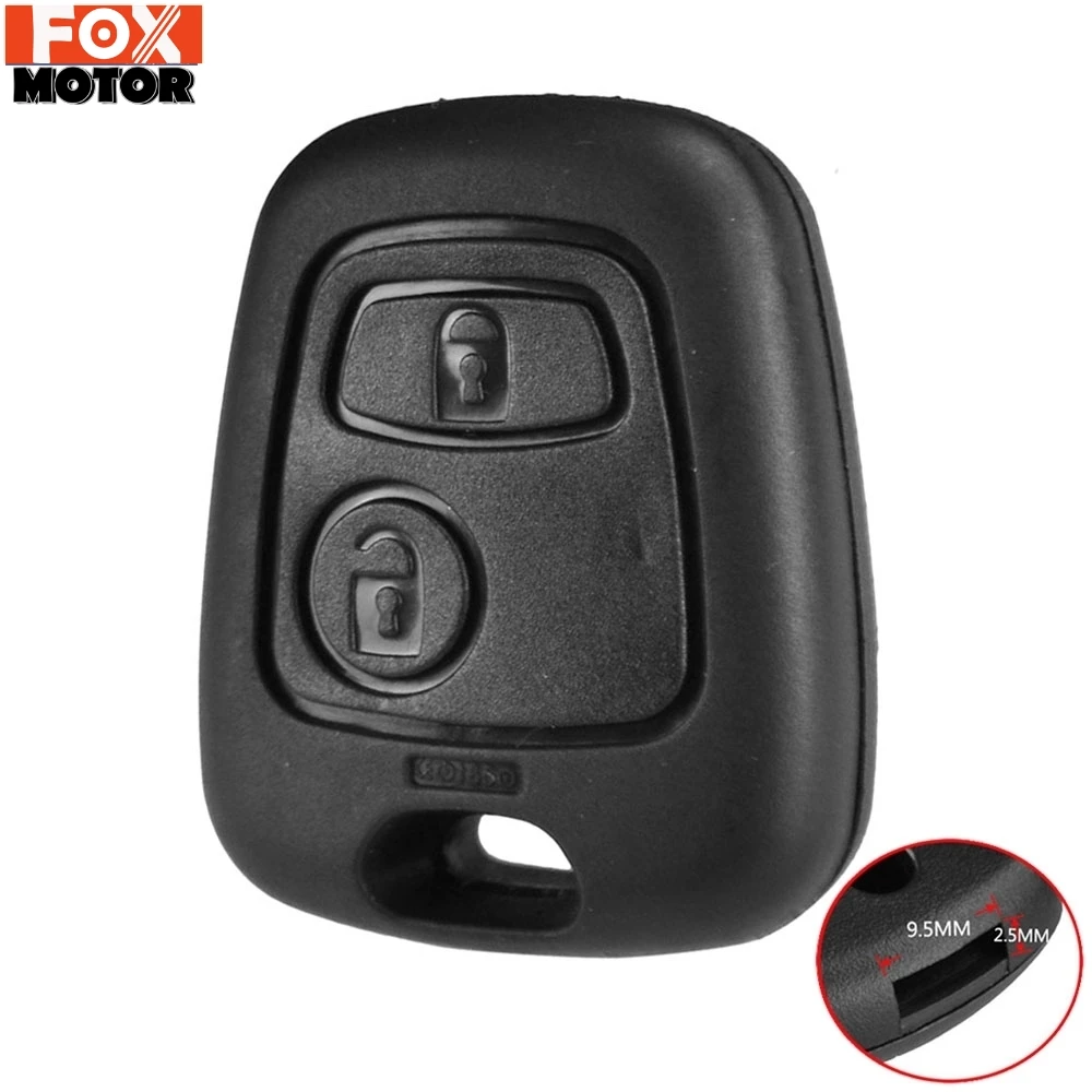 Автомобильный Сменный Чехол с дистанционным управлением для PEUGEOT 107 206 207 307 406 408 607