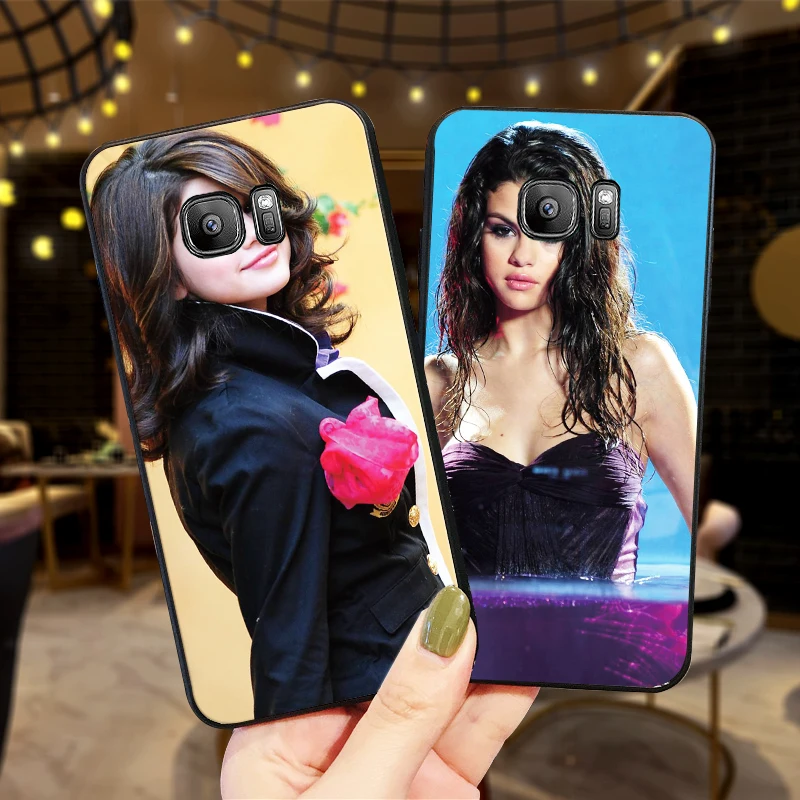 Для samsung M10 M20 M30 S6 S7 край S10 S9 S8 плюс Чехол в стиле Селены Гомез певица | Мобильные