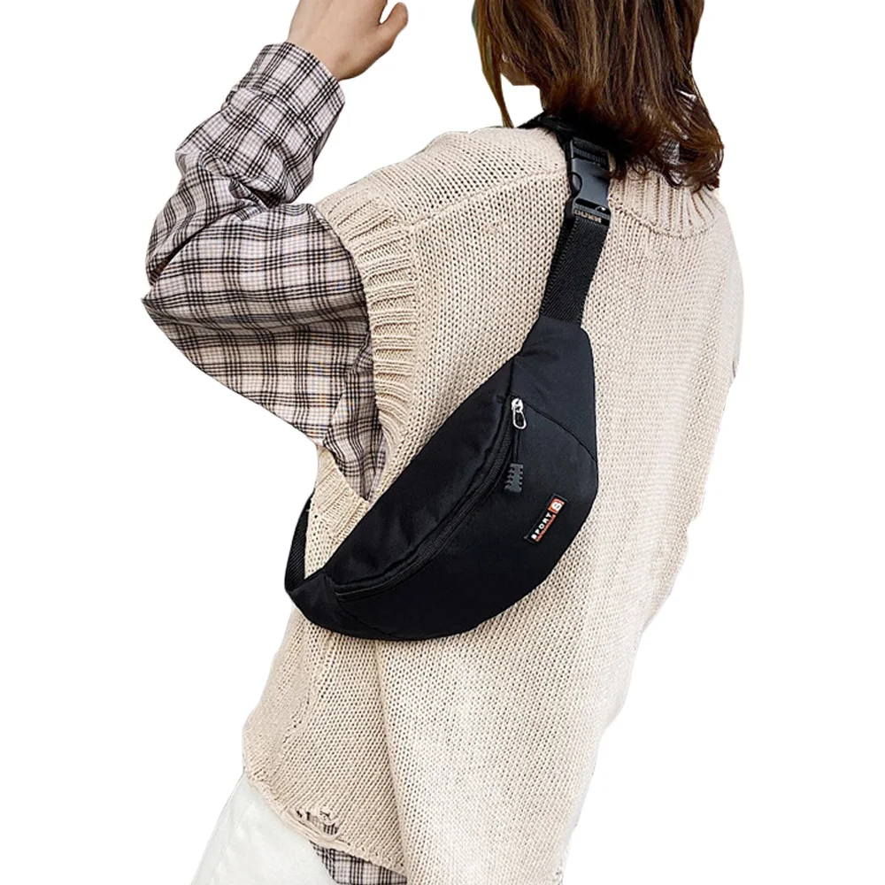 

Women Girl Waist Fanny Pack Small Bag Female Travel Festival Hip Bum Zipper Bag Purse Chest Pouch Womens Holiday Money Wallet