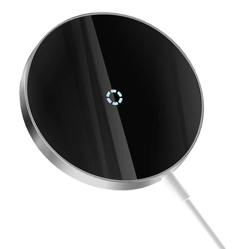 

15W Wireless Charger Type-C Ultra-Thin Magnetic Wireless Charger With Automatic Cooling For Iphone12 Series