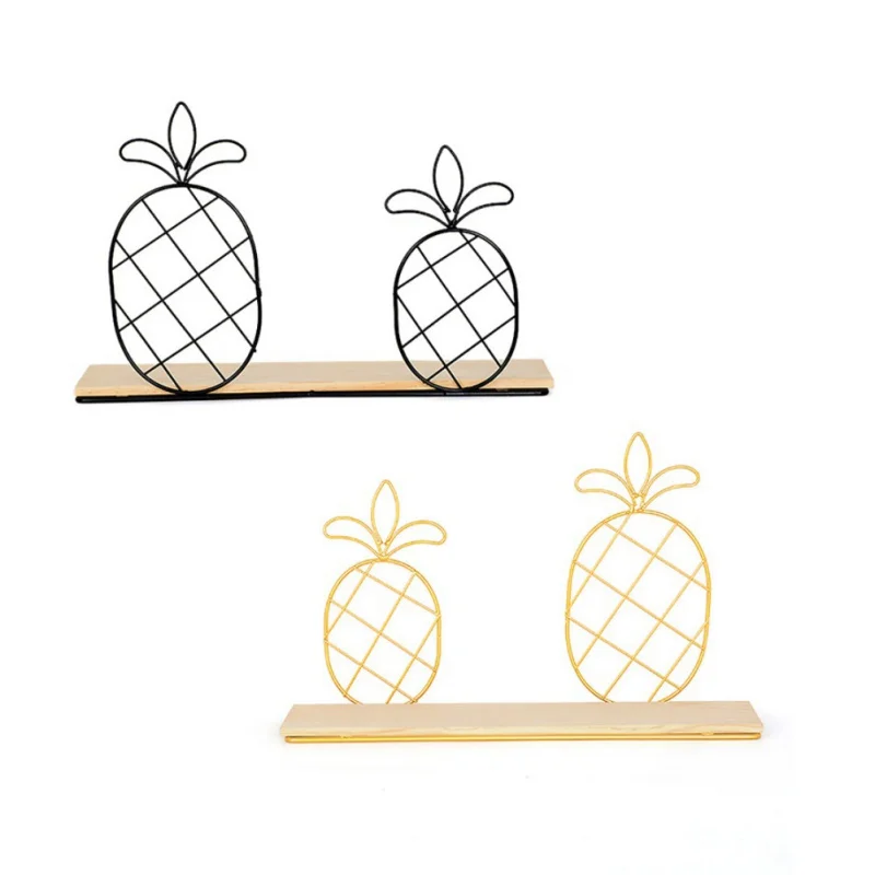 Современная полка в виде ананаса новинка компактный практичный стеллаж для