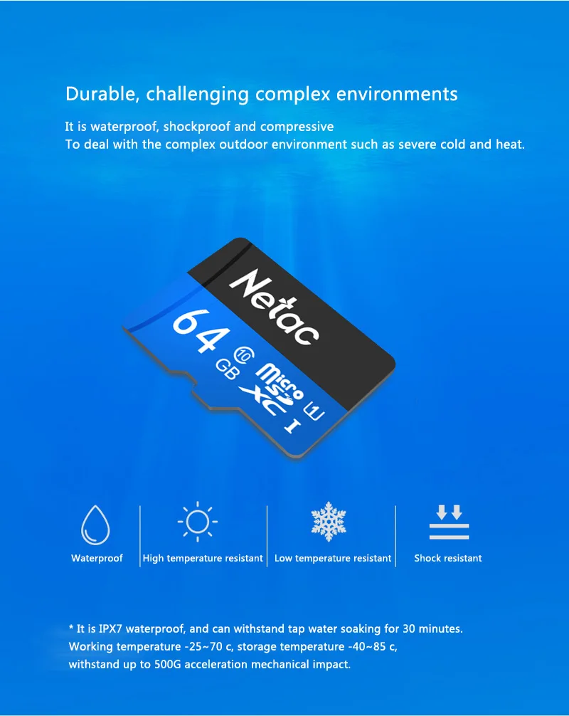 Netac SD Micro TF карта памяти 16 ГБ 32 64 | Компьютеры и офис