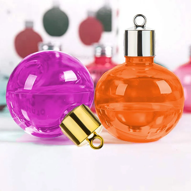 12 шт 5 см пластиковый шар с веревкой безделушка украшение рождественской елки