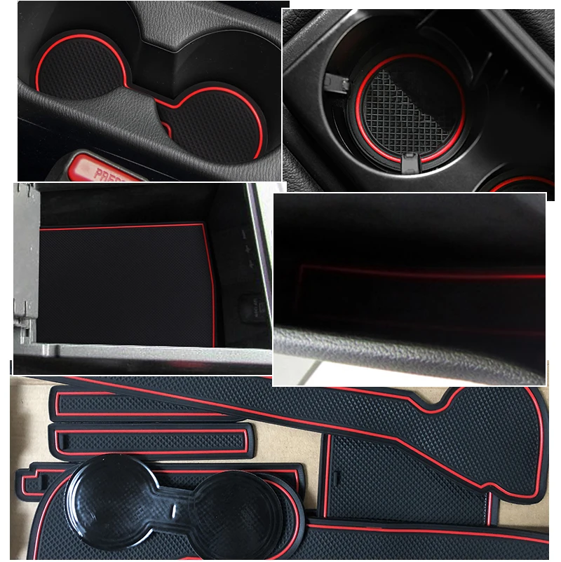 Groove Mat для Suzuki Jimny 2019 2020 JB64 JB74 Sierra аксессуары Противоскользящий коврик слот ворот