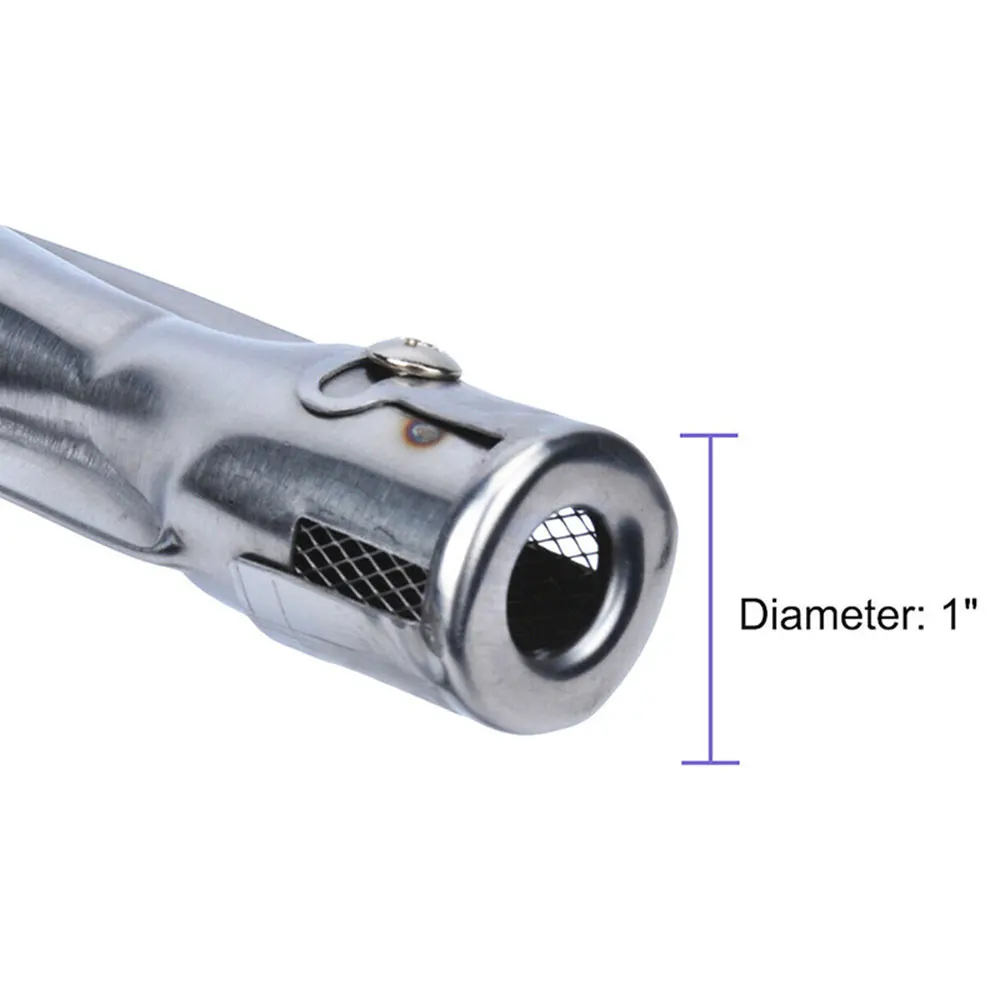 3 шт. барбекю гриль трубки горелки универсальный из нержавеющей стали трубы