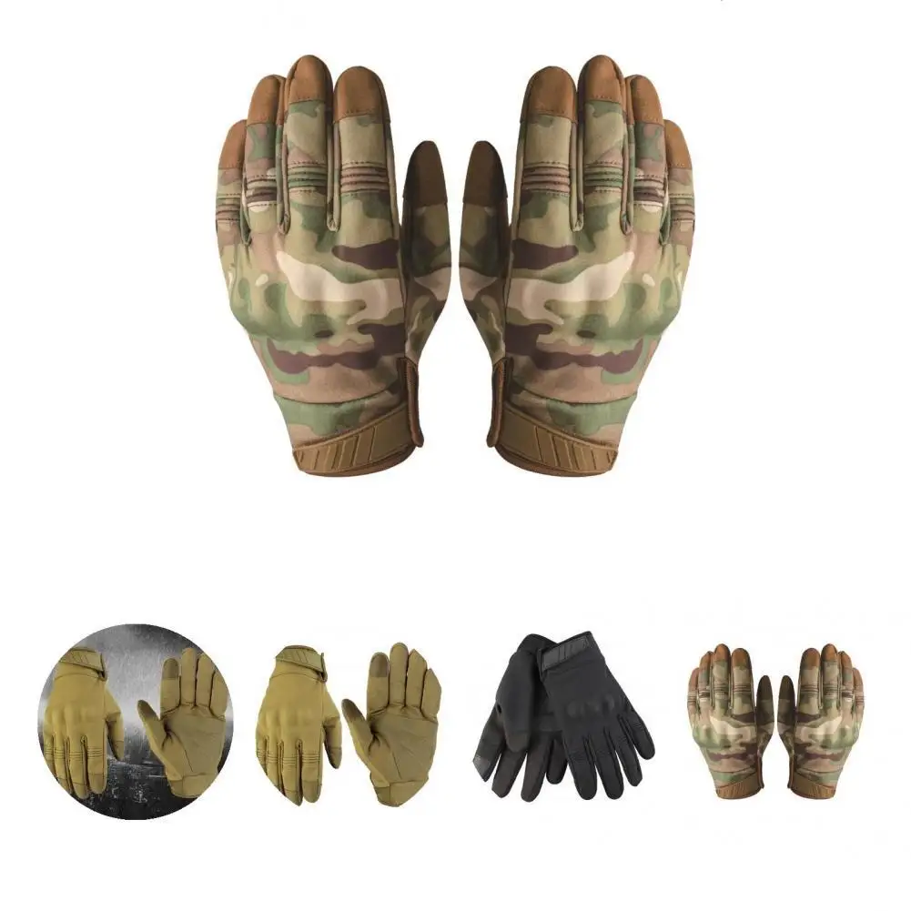 

1Pair Fashionable Camouflage Gloves Stylish Fine Workmanship Outdoor Camouflage Gloves for Hunting Hunting Gloves