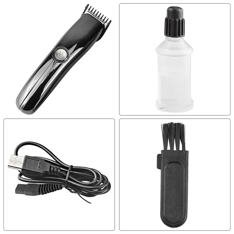 

Adult Child Hair Clipper USB Household Rechargeable Hair Trimmer Children's Silent Electric Hair Clipper