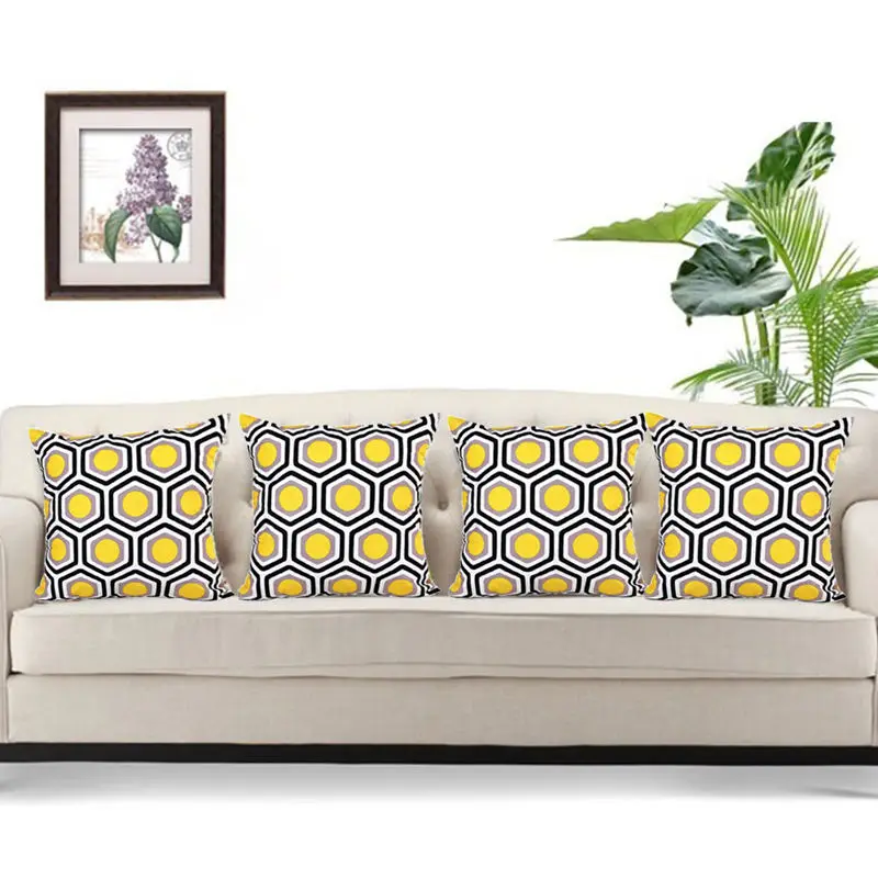 Промо акция! Форма подушки диване дом кровати украшения геометрический чехол для