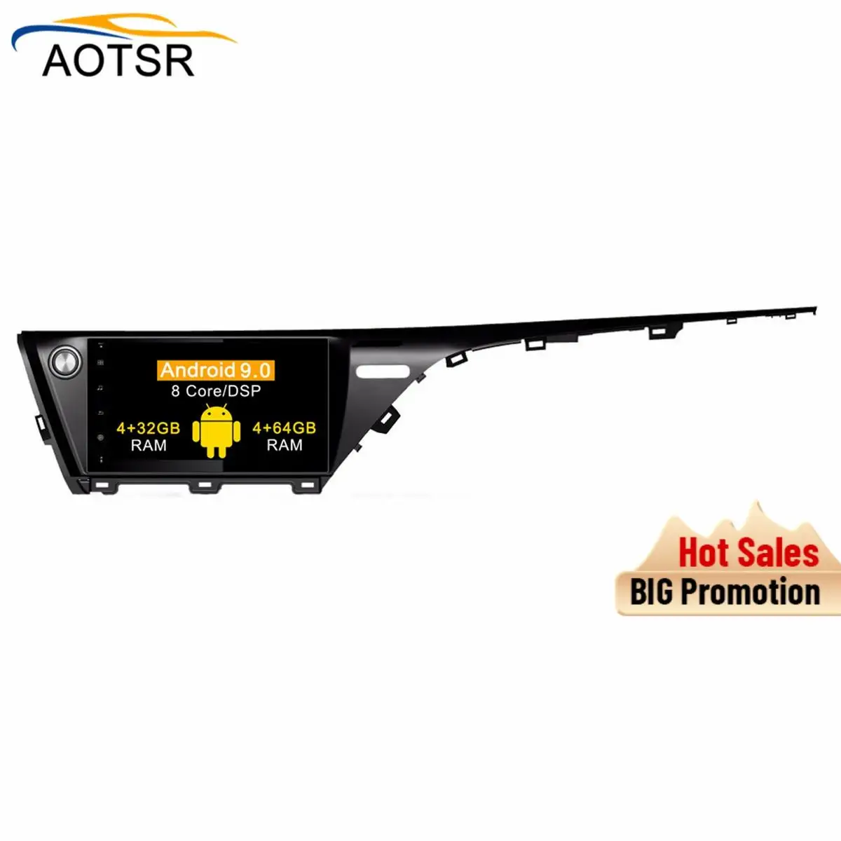Автомобильный DVD плеер DSP 4 + 64 Android 9 0 стерео мультимедиа головное устройство для